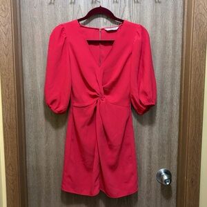 Amanda Uprichard Susannah McIntosh Red Dress, Size XS